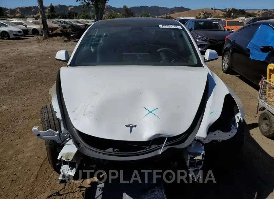 TESLA MODEL 3 2023 vin 5YJ3E1EB9PF386539 from auto auction Copart