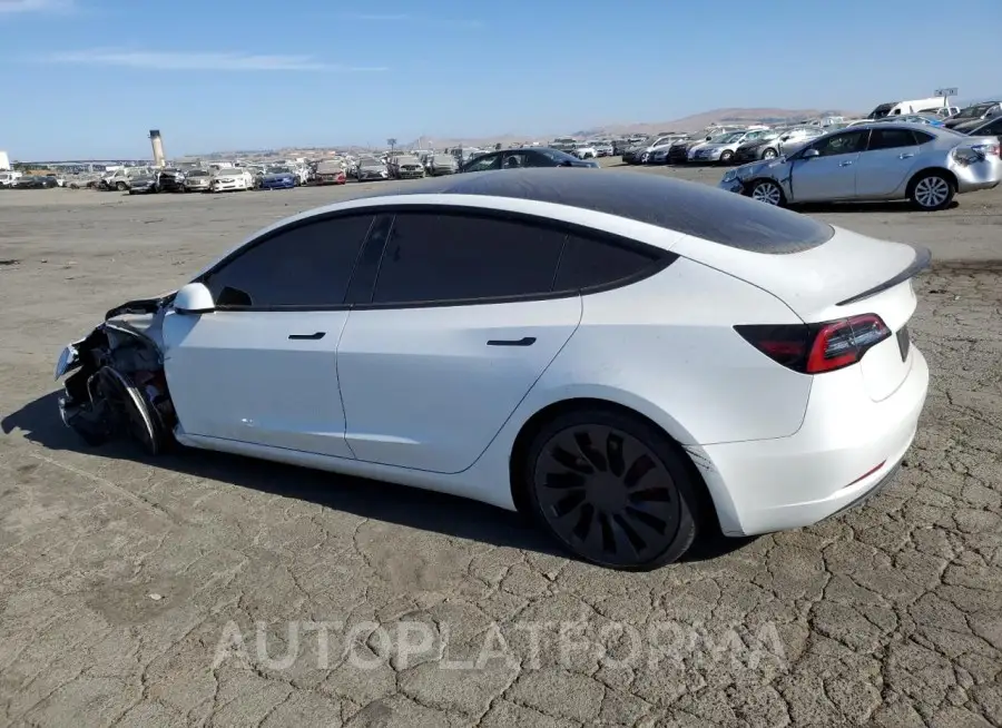 TESLA MODEL 3 2022 vin 5YJ3E1EC0NF307166 from auto auction Copart