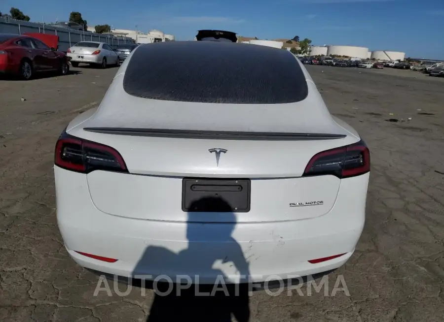 TESLA MODEL 3 2022 vin 5YJ3E1EC0NF307166 from auto auction Copart