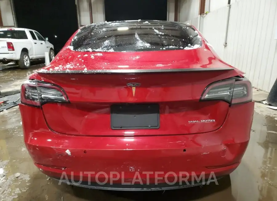 TESLA MODEL 3 2022 vin 5YJ3E1EC4NF177649 from auto auction Copart