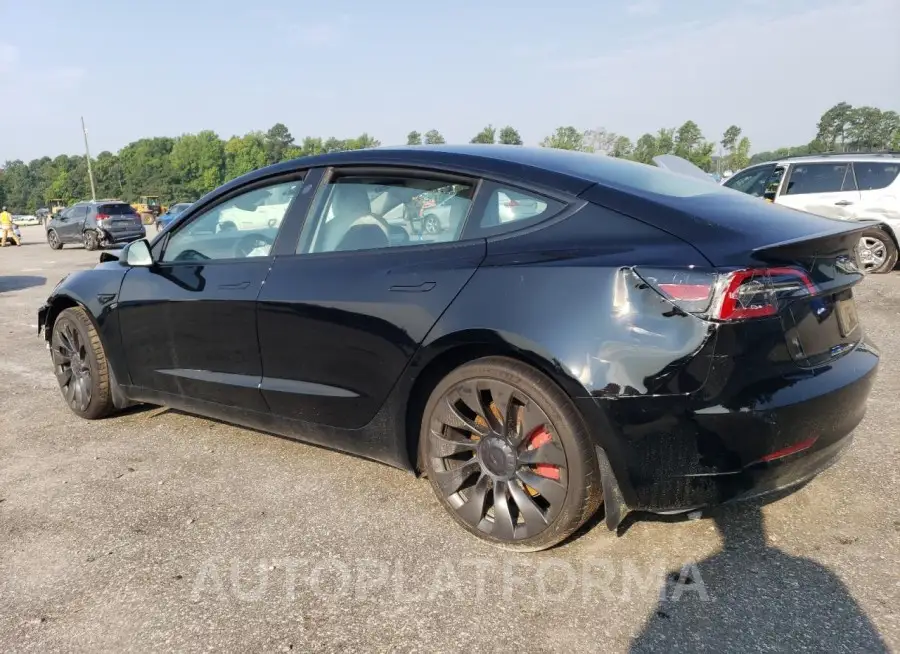 TESLA MODEL 3 2023 vin 5YJ3E1ECXPF418407 from auto auction Copart