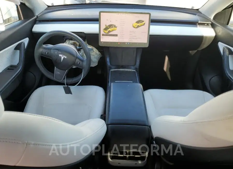 TESLA MODEL Y 2021 vin 5YJYGAEE0MF262987 from auto auction Copart