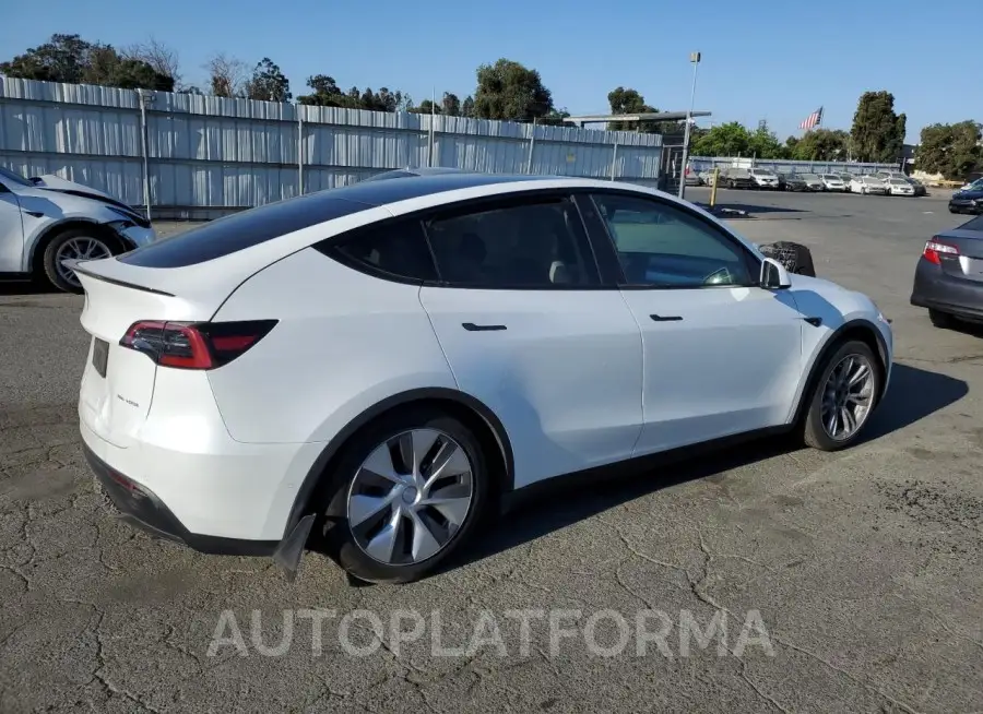 TESLA MODEL Y 2021 vin 5YJYGAEE0MF262987 from auto auction Copart