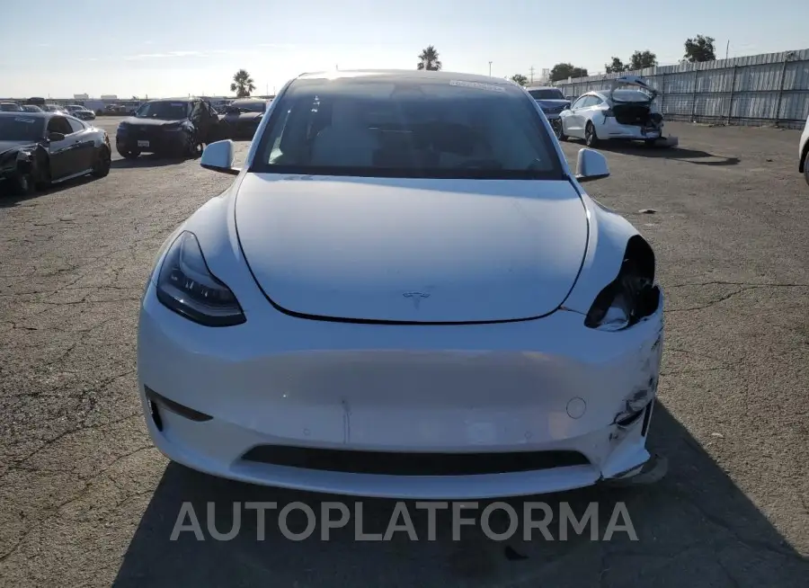 TESLA MODEL Y 2021 vin 5YJYGAEE0MF262987 from auto auction Copart