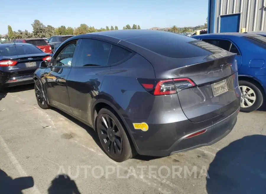 TESLA MODEL Y 2021 vin 5YJYGDEE0MF276809 from auto auction Copart