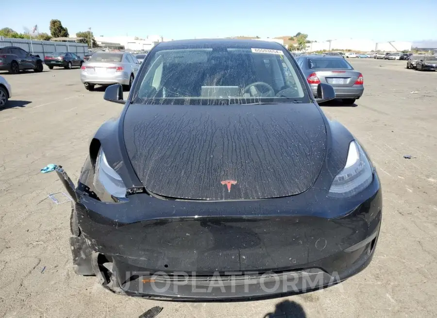 TESLA MODEL Y 2021 vin 5YJYGDEE6MF281173 from auto auction Copart