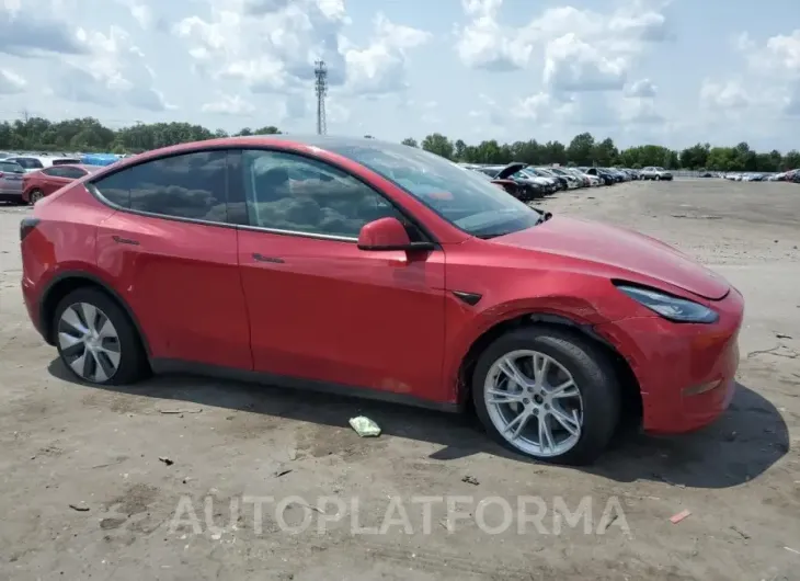 TESLA MODEL Y 2022 vin 7SAYGAEE4NF409655 from auto auction Copart