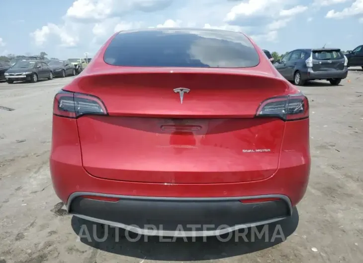 TESLA MODEL Y 2022 vin 7SAYGAEE4NF409655 from auto auction Copart