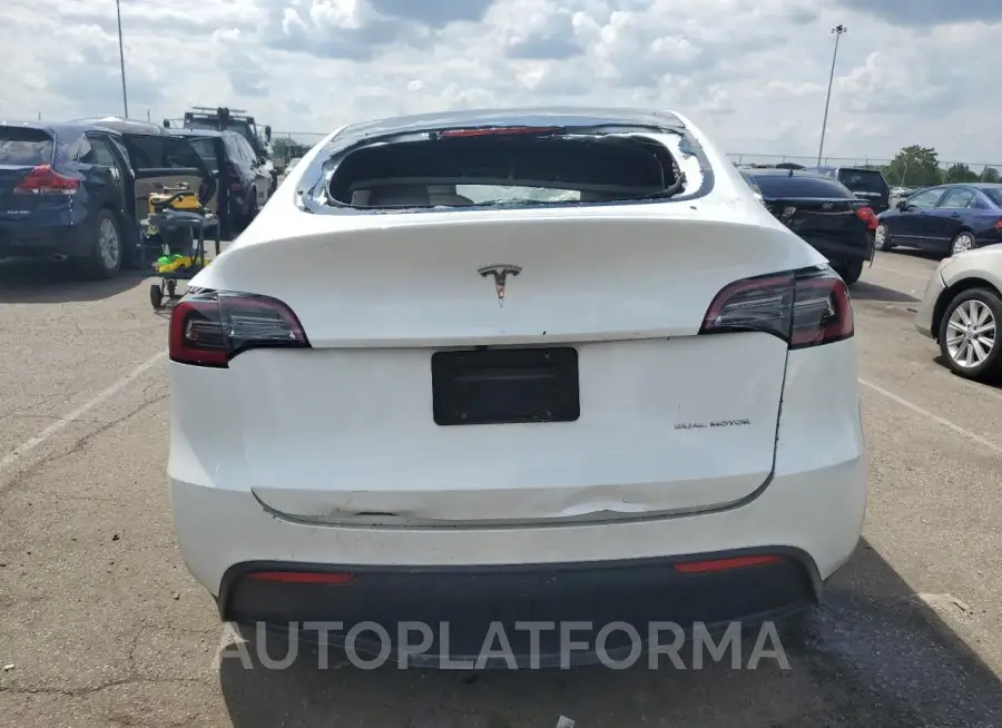 TESLA MODEL Y 2023 vin 7SAYGAEE9PF759852 from auto auction Copart