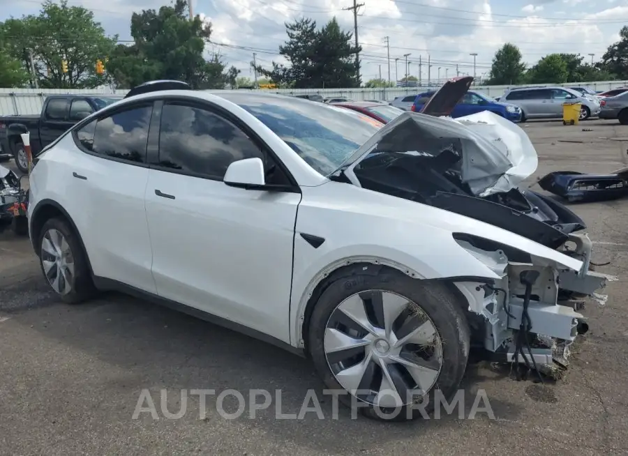 TESLA MODEL Y 2023 vin 7SAYGAEE9PF759852 from auto auction Copart