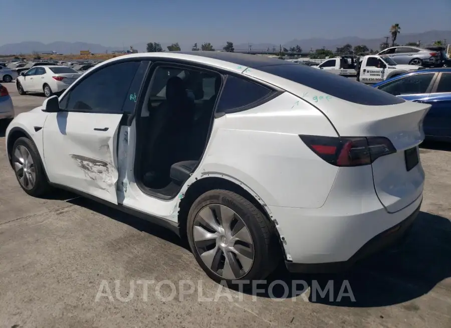 TESLA MODEL Y 2023 vin 7SAYGDEE5PA106790 from auto auction Copart