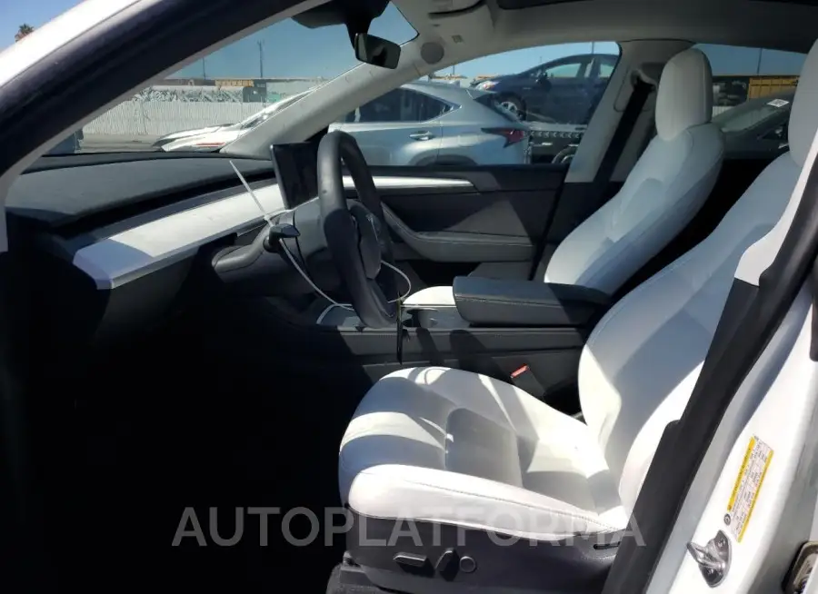 TESLA MODEL Y 2023 vin 7SAYGDEE5PF626796 from auto auction Copart