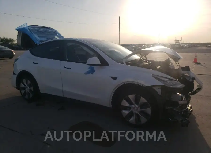 TESLA MODEL Y 2023 vin 7SAYGDEE8PA147057 from auto auction Copart