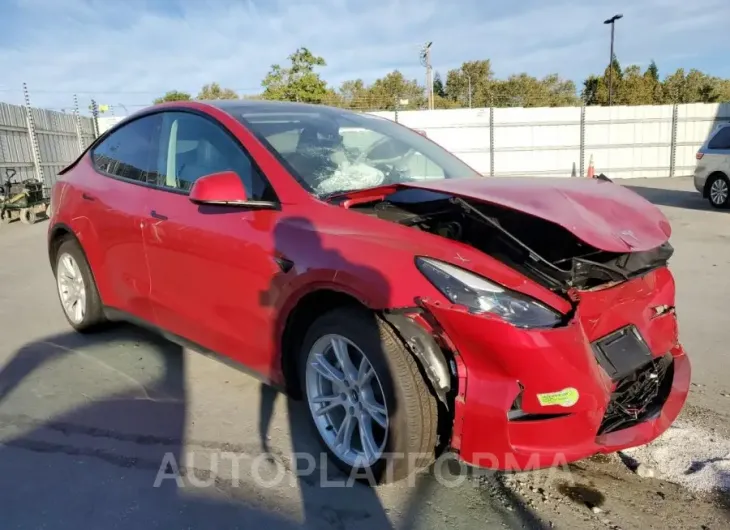 TESLA MODEL Y 2023 vin 7SAYGDEEXPF749025 from auto auction Copart