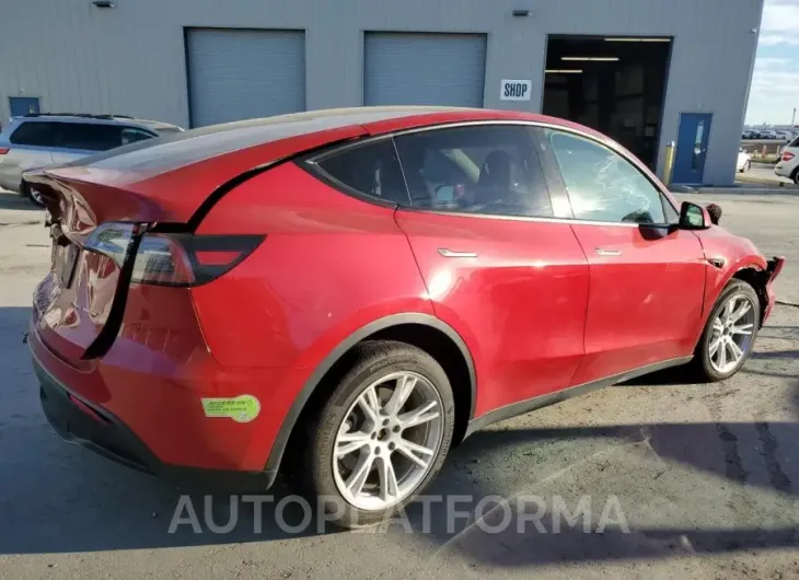 TESLA MODEL Y 2023 vin 7SAYGDEEXPF749025 from auto auction Copart