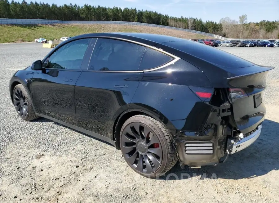 TESLA MODEL Y 2022 vin 7SAYGDEF2NF512888 from auto auction Copart