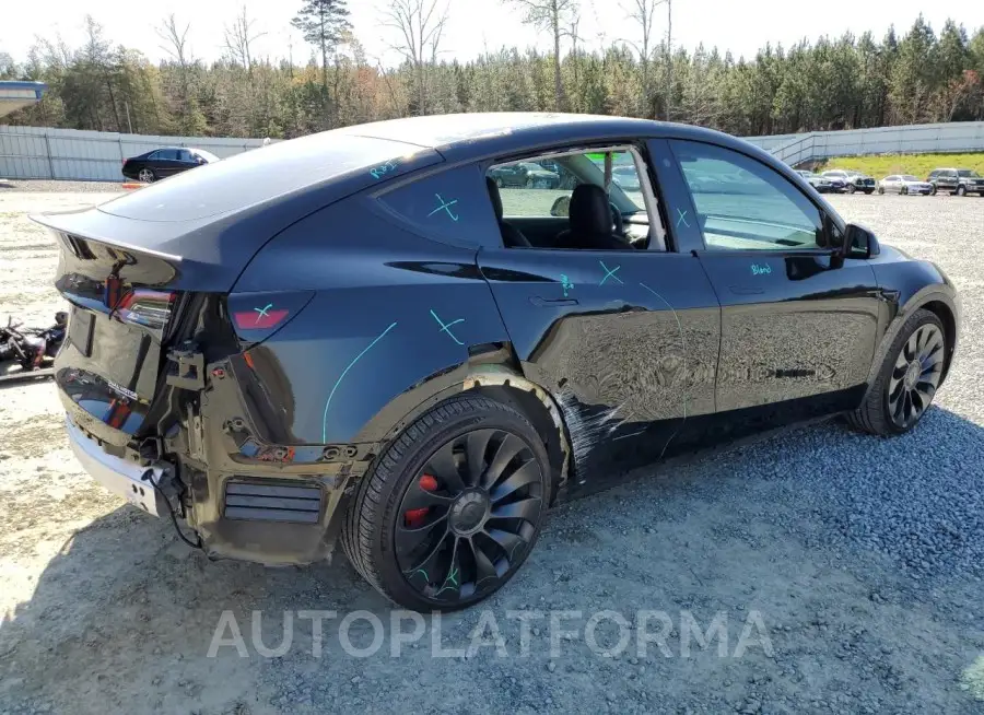 TESLA MODEL Y 2022 vin 7SAYGDEF2NF512888 from auto auction Copart