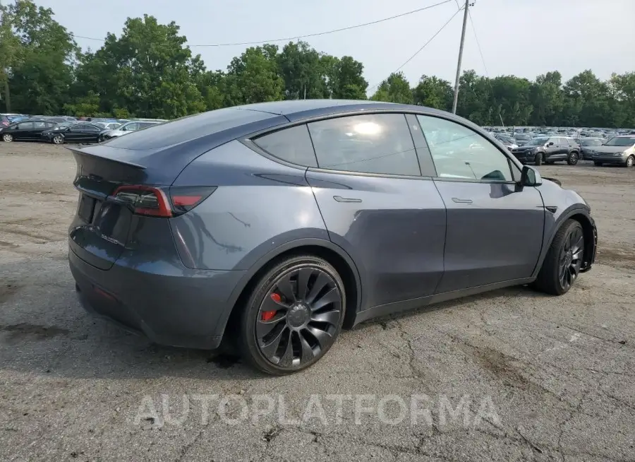 TESLA MODEL Y 2022 vin 7SAYGDEF7NF507525 from auto auction Copart