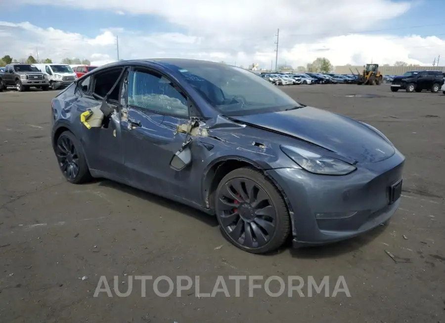 TESLA MODEL Y 2023 vin 7SAYGDEF8PF887543 from auto auction Copart