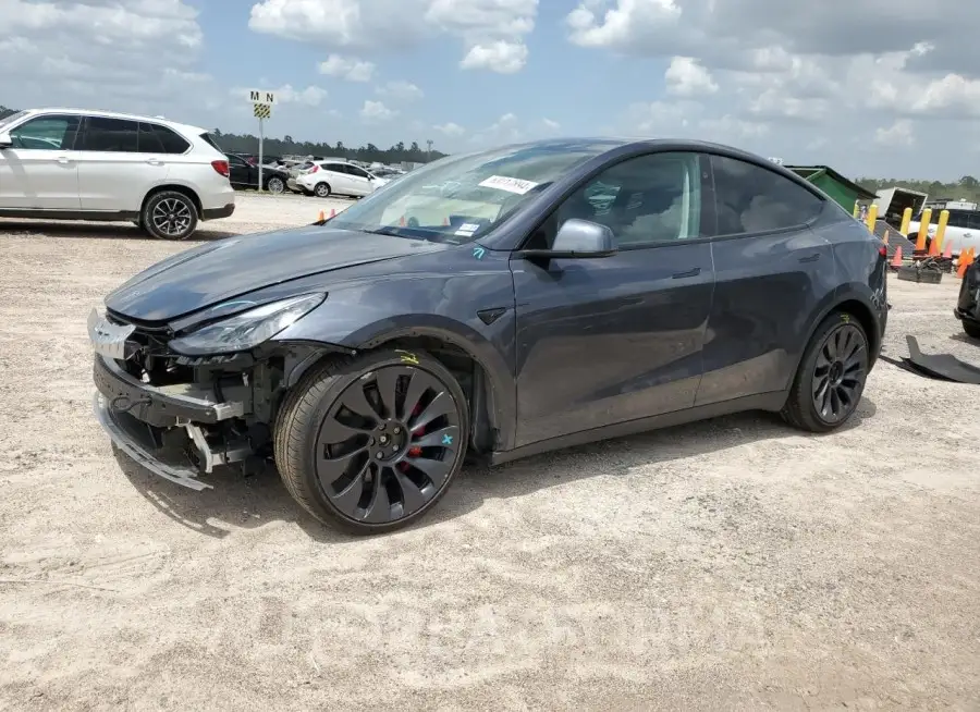 TESLA MODEL Y 2023 vin 7SAYGDEF8PF921500 from auto auction Copart