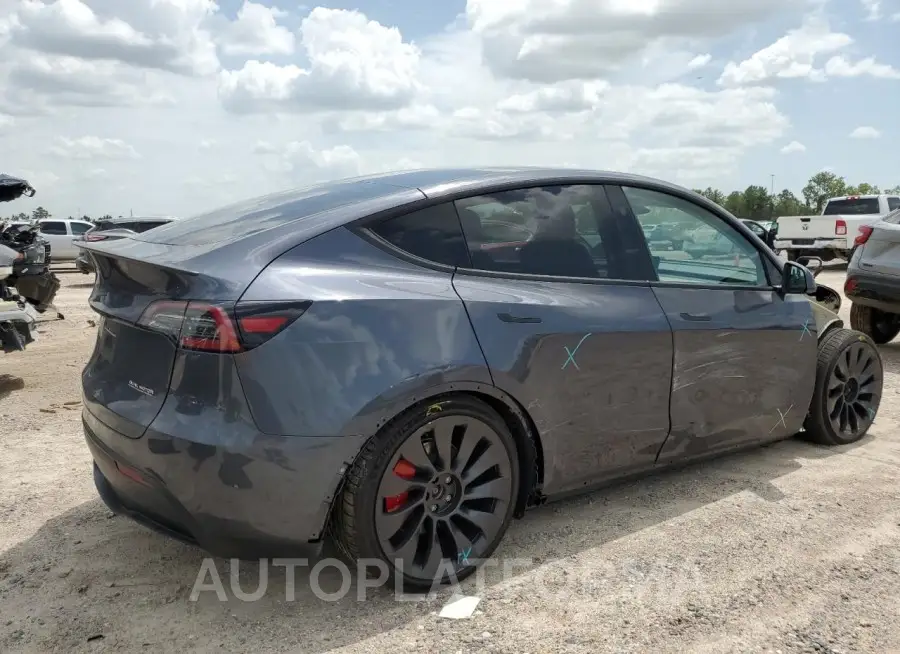 TESLA MODEL Y 2023 vin 7SAYGDEF8PF921500 from auto auction Copart