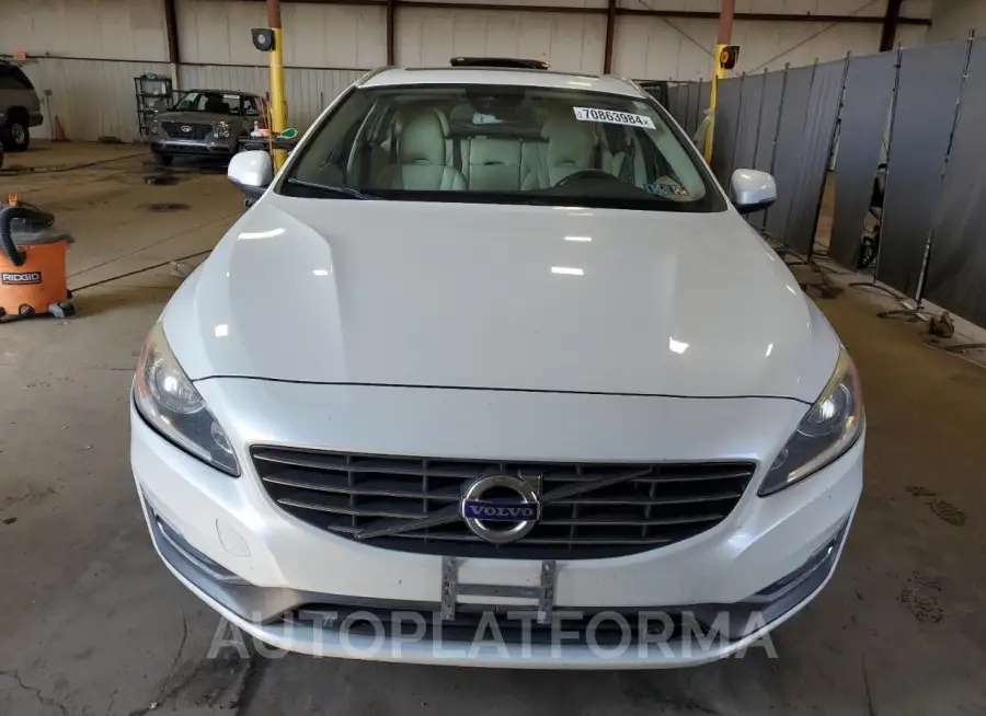 VOLVO V60 PREMIE 2015 vin YV126MEC0F1205624 from auto auction Copart