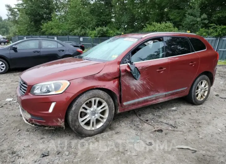 VOLVO XC60 T5 PR 2015 vin YV4612RK5F2735168 from auto auction Copart