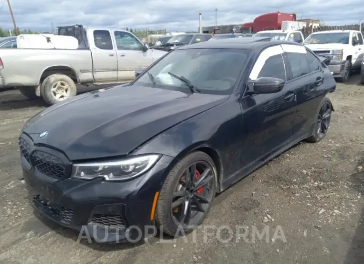 BMW M340XI 2021 vin 3MW5U9J07M8C13825 from auto auction Copart