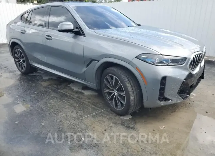 BMW X6 XDRIVE4 2024 vin 5UX33EX08R9U84904 from auto auction Copart