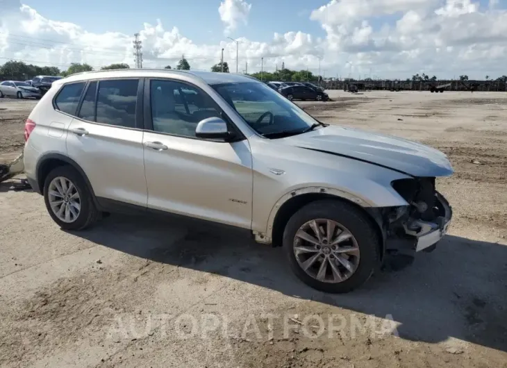 BMW X3 XDRIVE2 2017 vin 5UXWX9C51H0T09441 from auto auction Copart