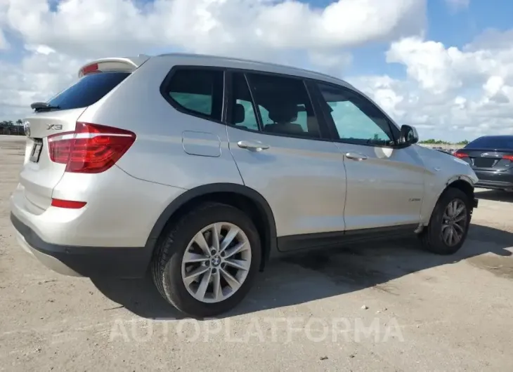 BMW X3 XDRIVE2 2017 vin 5UXWX9C51H0T09441 from auto auction Copart