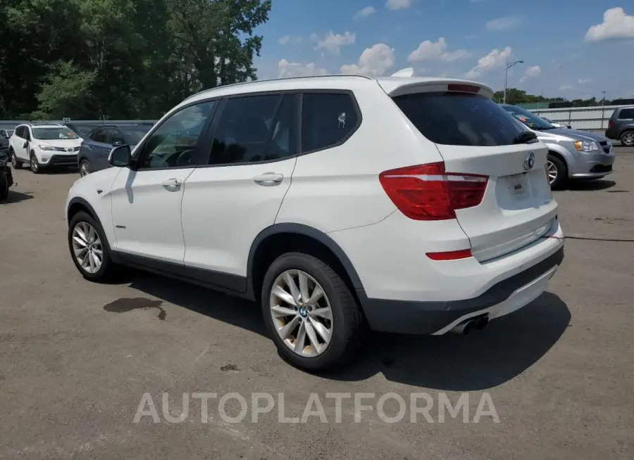 BMW X3 XDRIVE2 2016 vin 5UXWX9C58G0D86891 from auto auction Copart