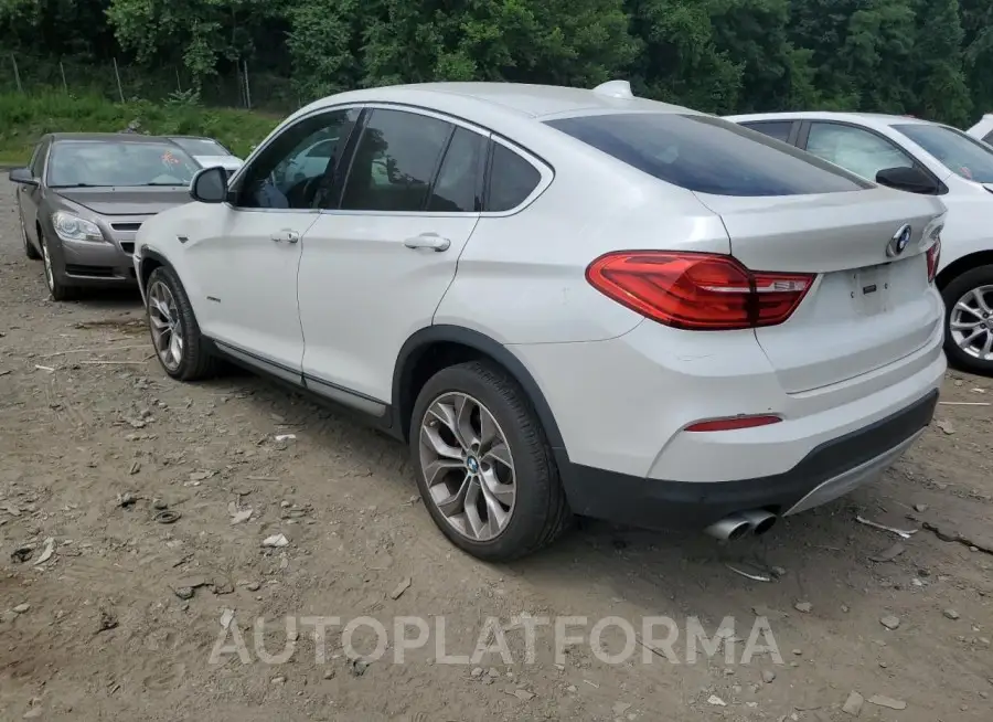 BMW X4 XDRIVE2 2016 vin 5UXXW3C56G0R22366 from auto auction Copart