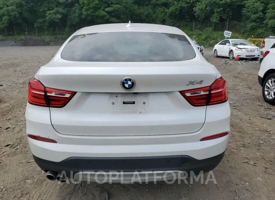 BMW X4 XDRIVE2 2016 vin 5UXXW3C56G0R22366 from auto auction Copart