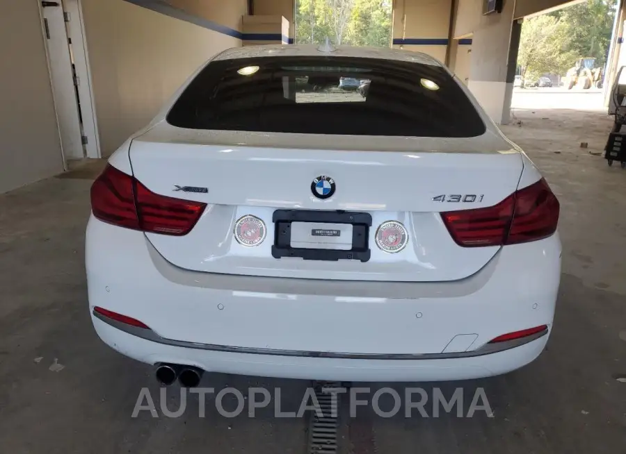 BMW 430XI GRAN 2018 vin WBA4J3C51JBB97435 from auto auction Copart