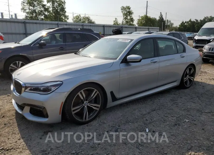 BMW 750 XI 2019 vin WBA7F2C52KB240851 from auto auction Copart