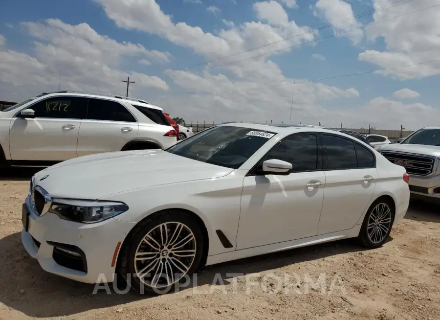 BMW 530 I 2018 vin WBAJA5C50JWA56766 from auto auction Copart