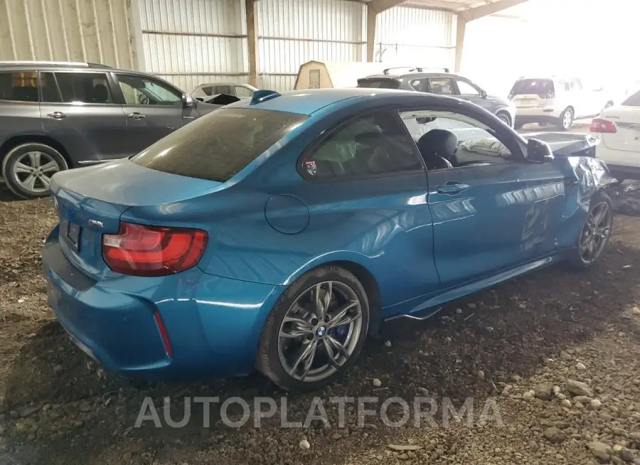 BMW M2 2017 vin WBS1H9C33HV888905 from auto auction Copart