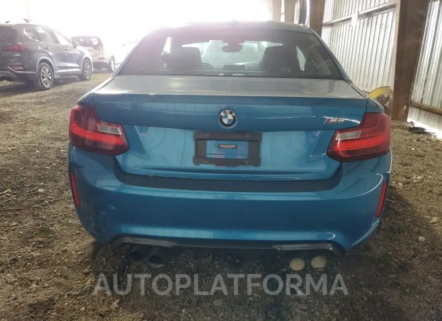 BMW M2 2017 vin WBS1H9C33HV888905 from auto auction Copart