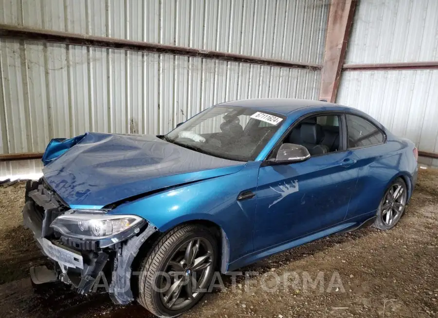 BMW M2 2017 vin WBS1H9C33HV888905 from auto auction Copart