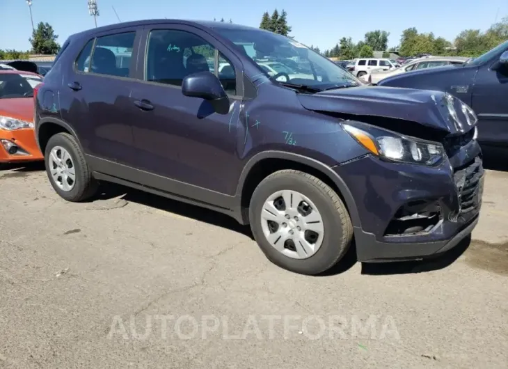 CHEVROLET TRAX LS 2019 vin 3GNCJKSB0KL113867 from auto auction Copart