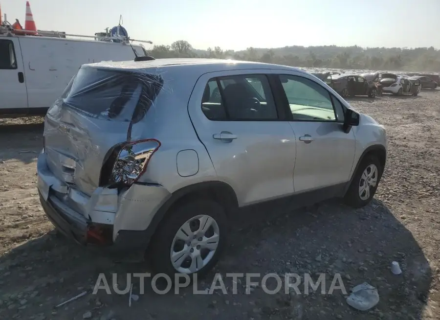 CHEVROLET TRAX LS 2017 vin KL7CJKSB5HB229470 from auto auction Copart