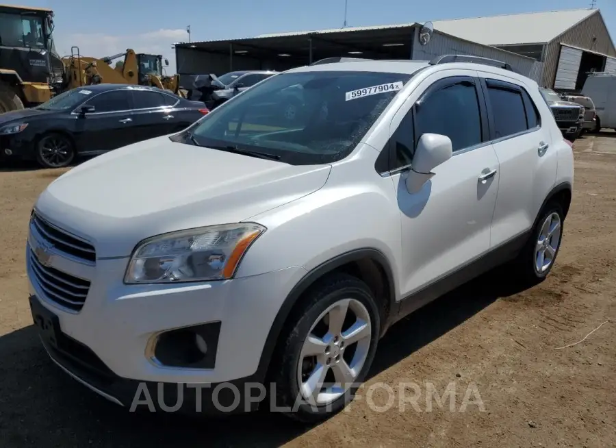 CHEVROLET TRAX LTZ 2015 vin KL7CJTSB7FB088873 from auto auction Copart