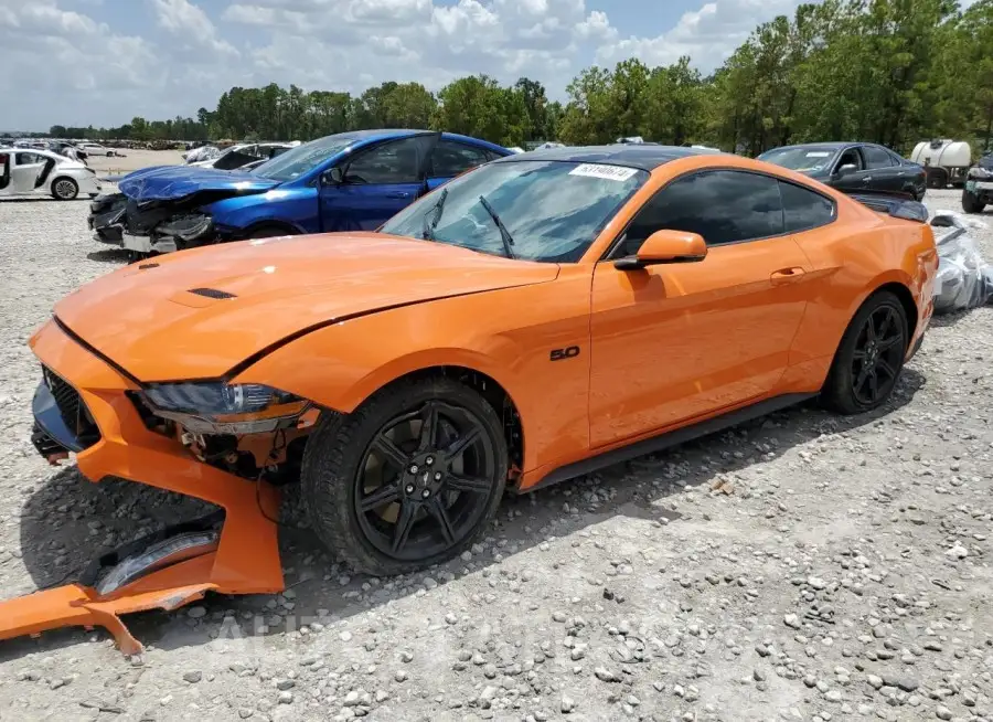 FORD MUSTANG GT 2020 vin 1FA6P8CF4L5182058 from auto auction Copart