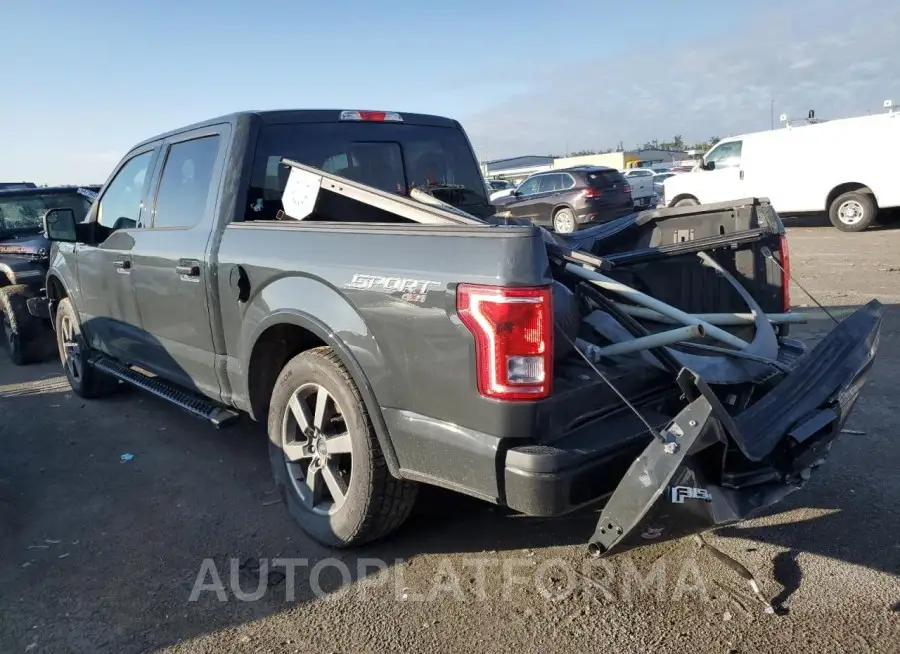 FORD F150 SUPER 2016 vin 1FTEW1EF6GKD04763 from auto auction Copart