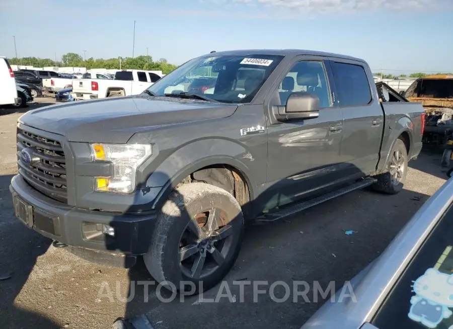 FORD F150 SUPER 2016 vin 1FTEW1EF6GKD04763 from auto auction Copart