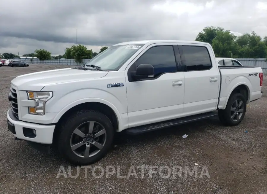 FORD F150 SUPER 2017 vin 1FTEW1EF9HFC65628 from auto auction Copart