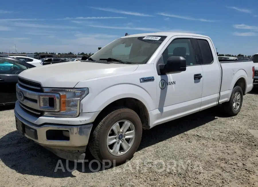 FORD F150 SUPER 2020 vin 1FTEX1CBXLKD47588 from auto auction Copart