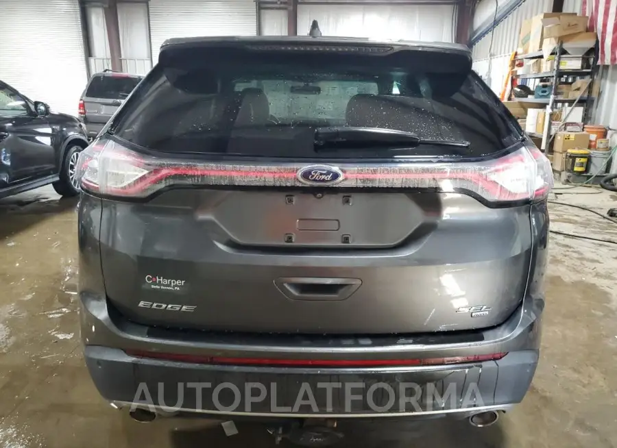 FORD EDGE SEL 2015 vin 2FMTK4J82FBB17116 from auto auction Copart