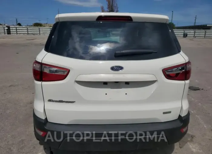 FORD ECOSPORT S 2018 vin MAJ3P1RE6JC235019 from auto auction Copart